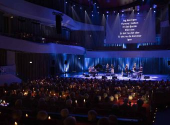 Koncert og fællessang i Musikkens Hus  markerer årsdagen for Danmarks befrielse