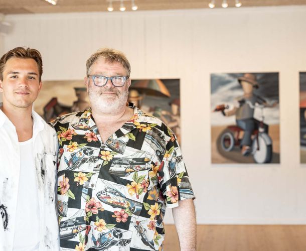 Fra kældermalerier til gallerivægge – Filip Hartman