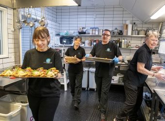 Café Trekanten er nationalt forbillede for grøn madkultur
